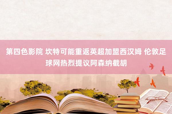 第四色影院 坎特可能重返英超加盟西汉姆 伦敦足球网热烈提议阿森纳截胡