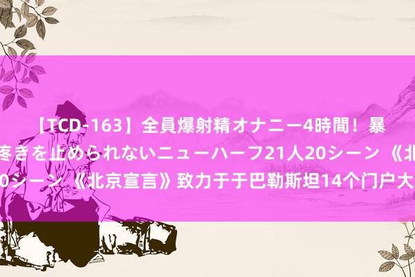 【TCD-163】全員爆射精オナニー4時間！暴発寸前！！ペニクリの疼きを止められないニューハーフ21人20シーン 《北京宣言》致力于于巴勒斯坦14个门户大妥协大协作