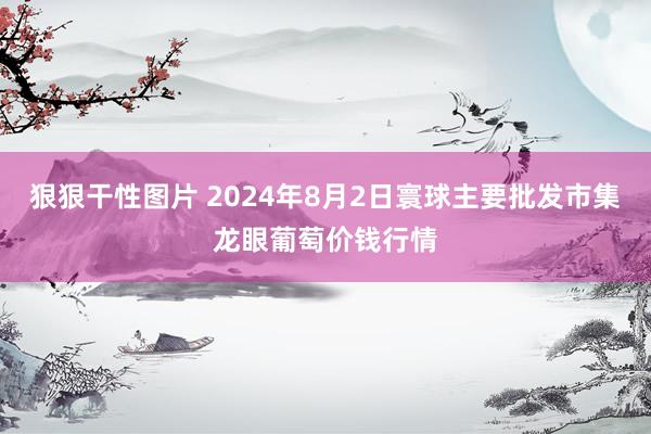 狠狠干性图片 2024年8月2日寰球主要批发市集龙眼葡萄价钱行情