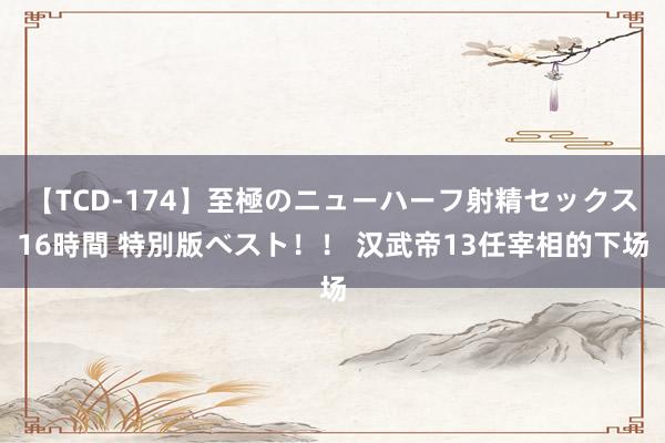 【TCD-174】至極のニューハーフ射精セックス16時間 特別版ベスト！！ 汉武帝13任宰相的下场