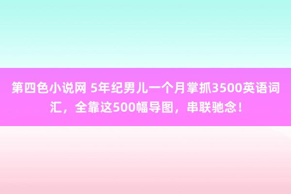 第四色小说网 5年纪男儿一个月掌抓3500英语词汇，全靠这500幅导图，串联驰念！