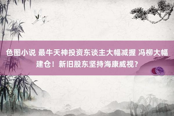 色图小说 最牛天神投资东谈主大幅减握 冯柳大幅建仓！新旧股东坚持海康威视？