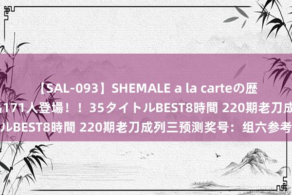 【SAL-093】SHEMALE a la carteの歴史 2008～2011 国内作品171人登場！！35タイトルBEST8時間 220期老刀成列三预测奖号：组六参考