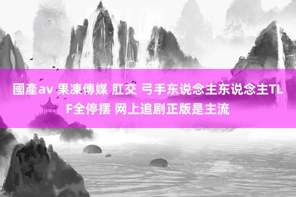 國產av 果凍傳媒 肛交 弓手东说念主东说念主TLF全停摆 网上追剧正版是主流